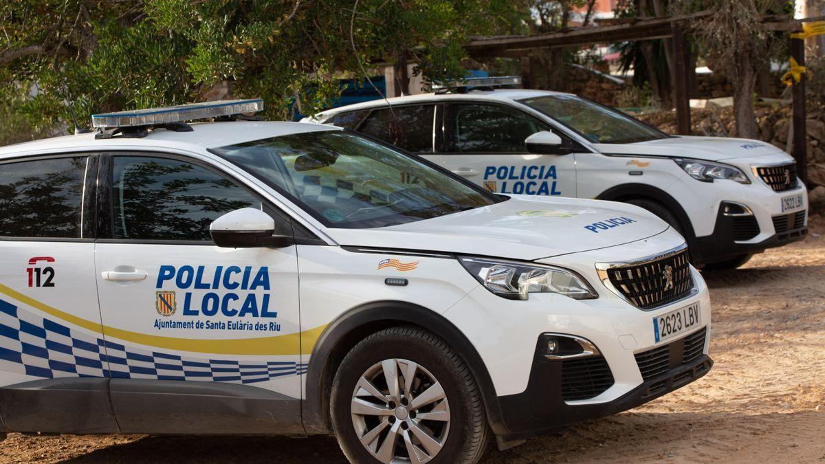 Imagen de archivo de la Policía Local de Santa Eulària.