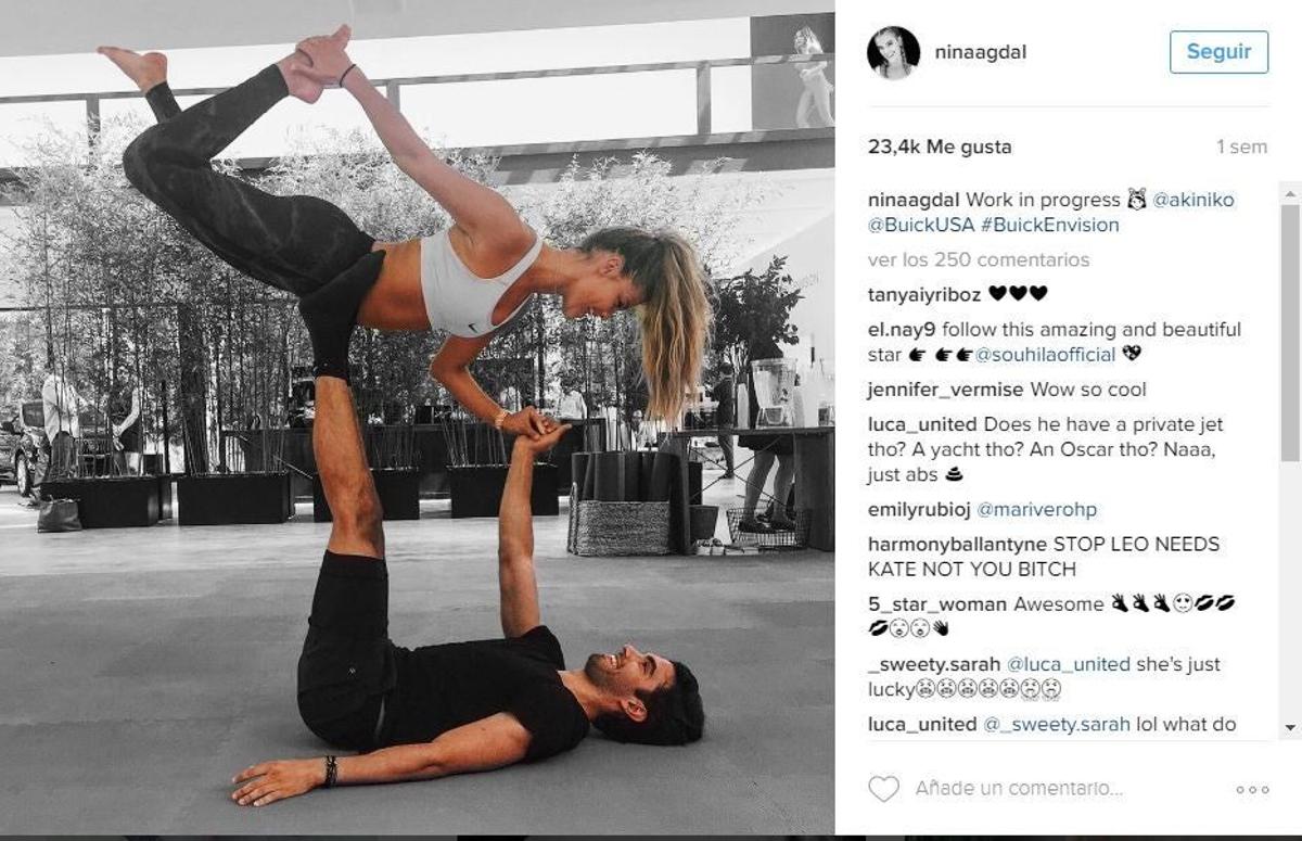 Porque su Instagram nos inspira para hacer ejercicio