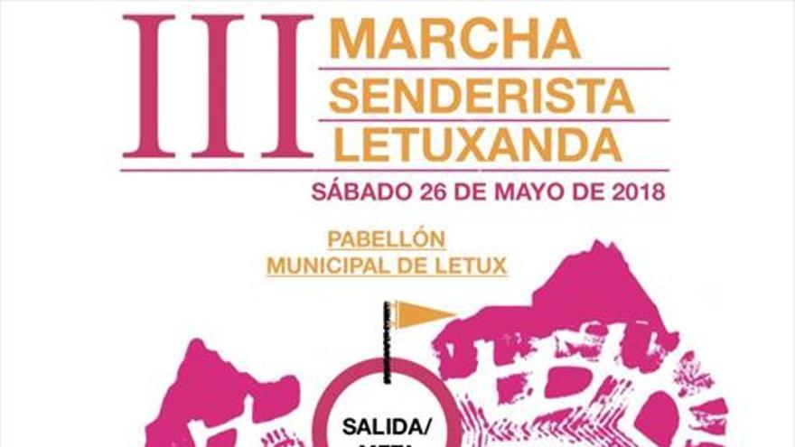 La III marcha Letuxanda será el 26 de mayo