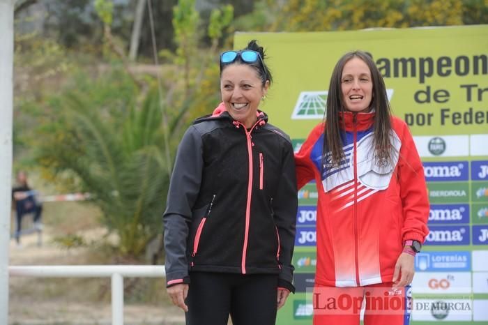 Llegada y entrega de trofeos de El Valle Trail