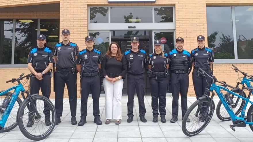 Seis auxiliares refuerzan la Policía Local de Castrillón