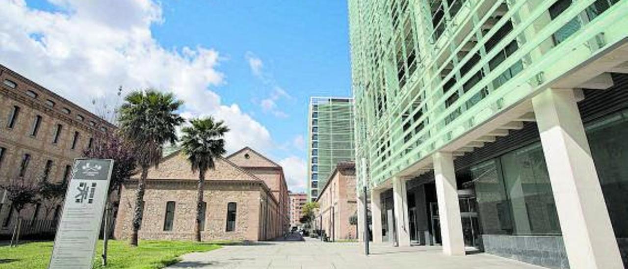Instalaciones del complejo administrativo 9 d’Octubre en València.