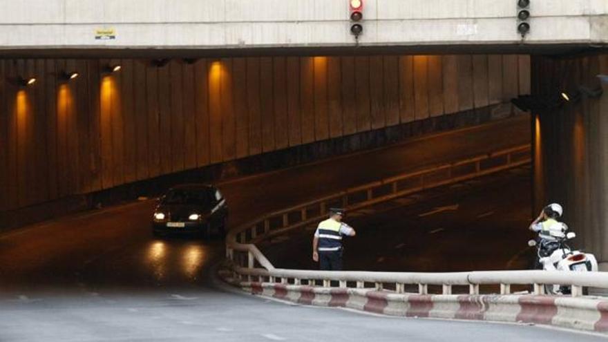 Reabierto al tráfico el túnel de Ronda Norte