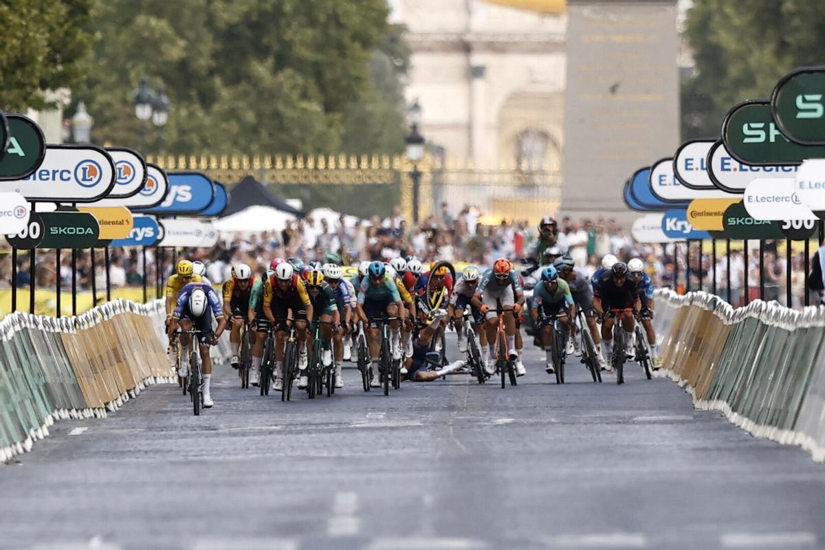 Las mejores imágenes de la 21ª etapa del Tour de Francia.