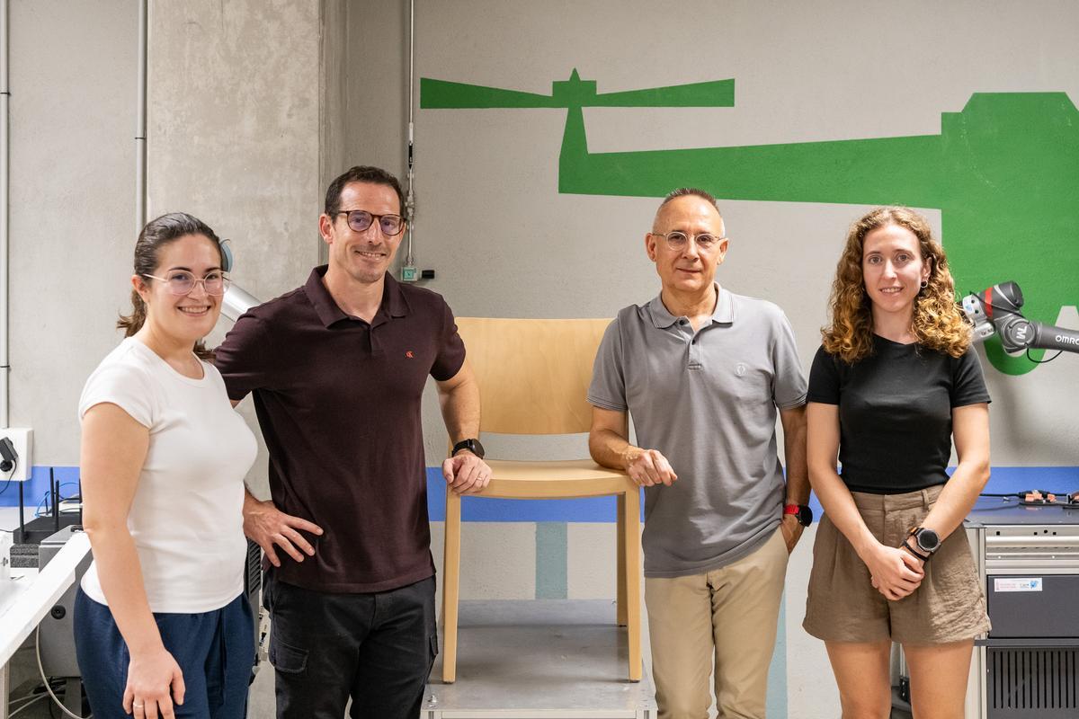 Equipo de la UPV que ha desarrollado el proyecto.