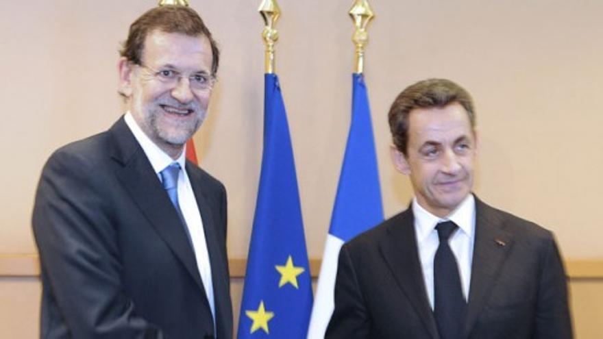 Rajoy se reúne con Sarkozy