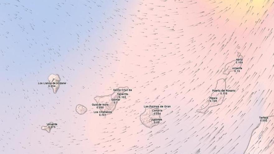 Canary Islands Forecast: Unsettled Weather, Cooling Temperatures, and Saharan Dust Expected Monday