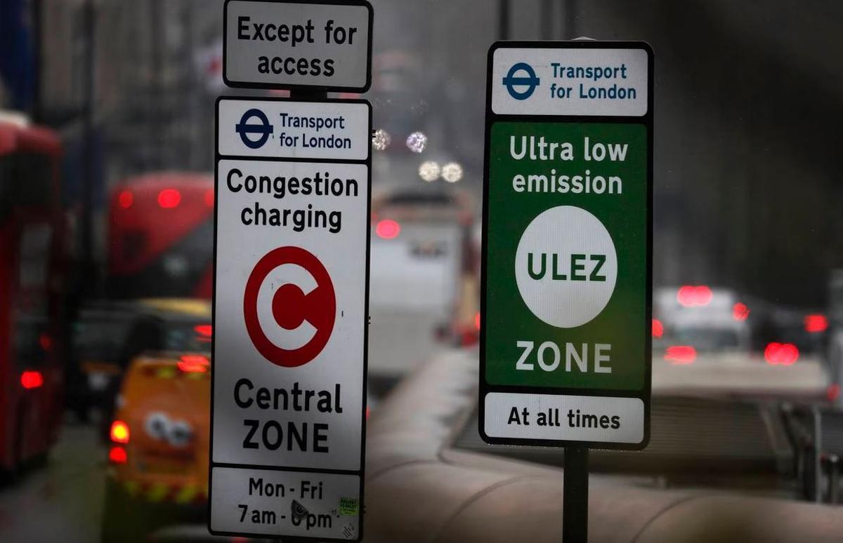 Zona de bajas emisiones en Londres