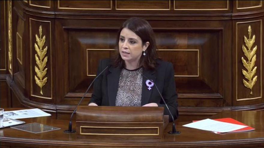 Lastra acusa a PP, VOX y Cs de amenazar "de forma implícita y explícita con un golpe de Estado"