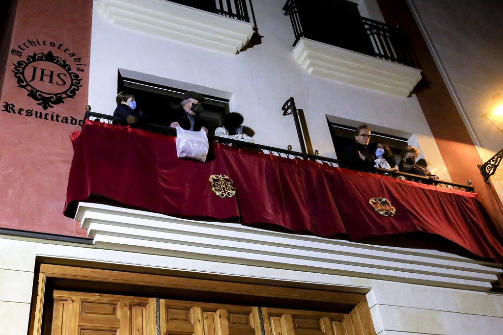 Semana Santa de Lorca 2022: Virgen de la Soledad del Paso Negro, iglesia y procesión