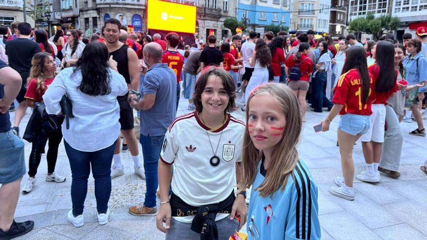 Así se vivió en A Estrada la semifinal del Mundial entre Francia y España