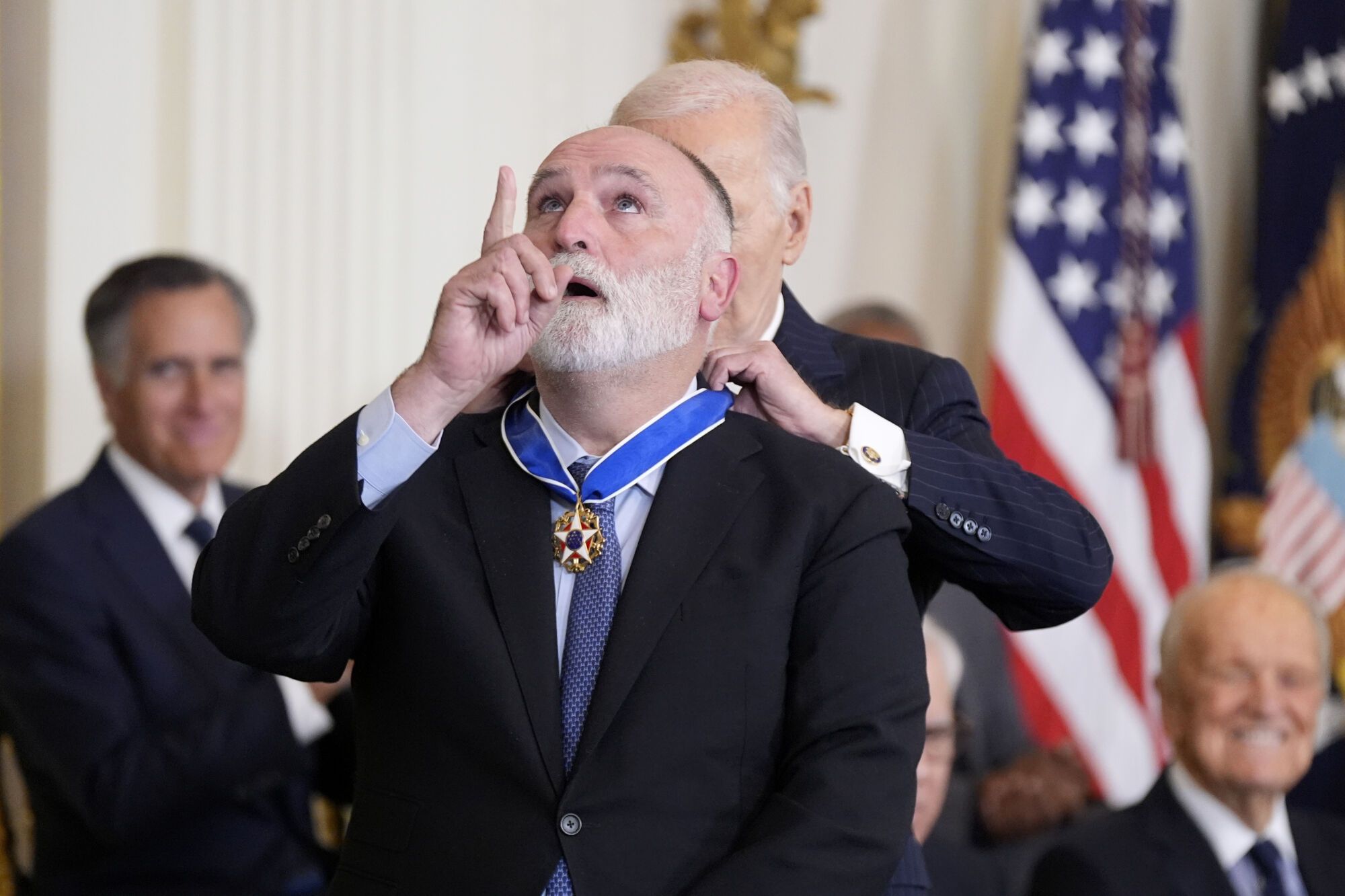 José Andrés recibe de Biden la mayor condecoración civil de los Estados Unidos