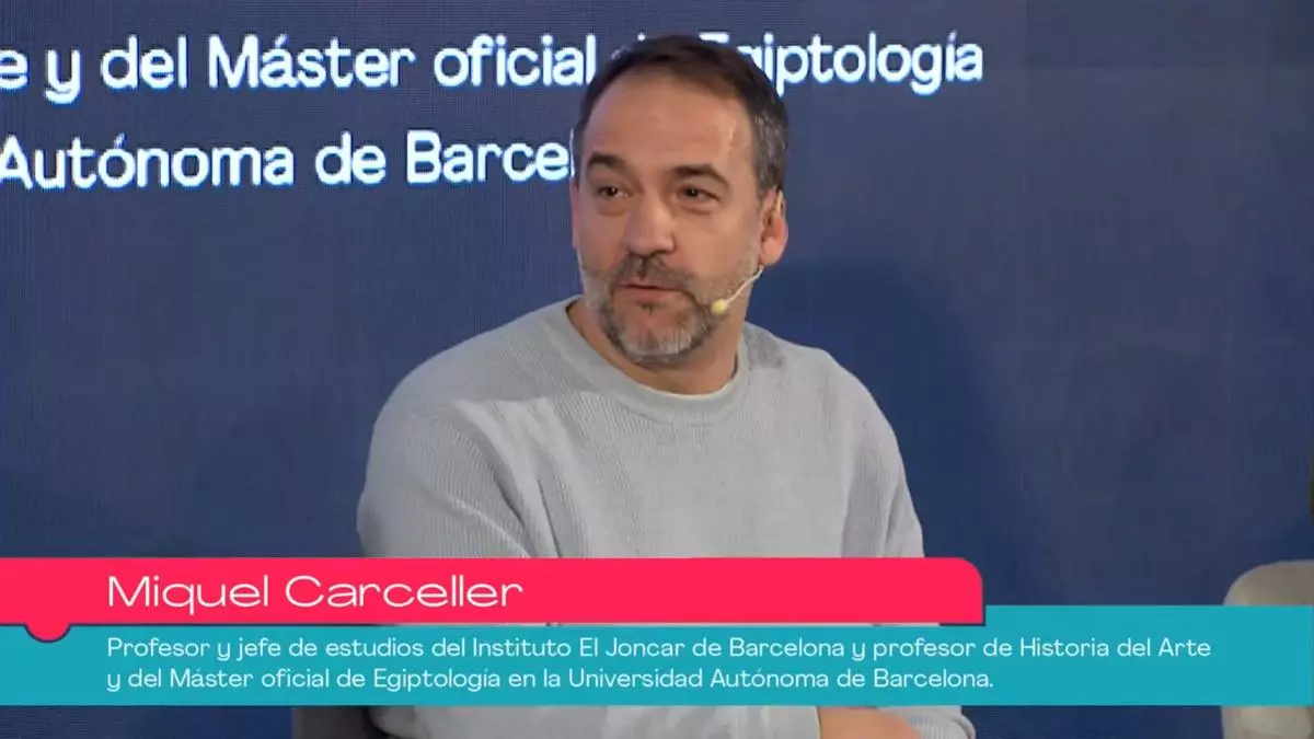 Miquel Carceller: "Es necesario que ese uso (de la IA) sea un uso coherente, responsable y que puedan ejercer un pensamiento crítico"