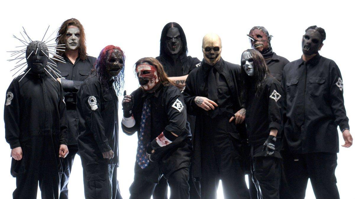 Los miembros de Slipknot, en una imagen promocional