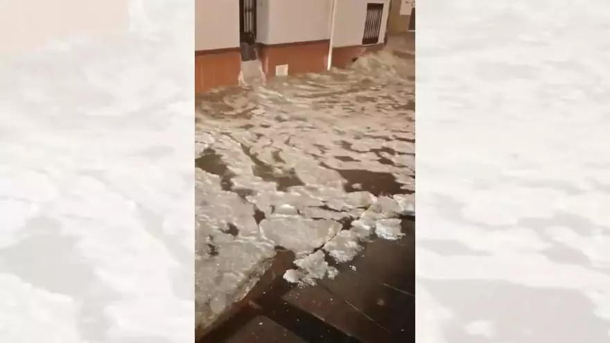 Lluvias torrenciales en Alhaurín el Grande, Málaga