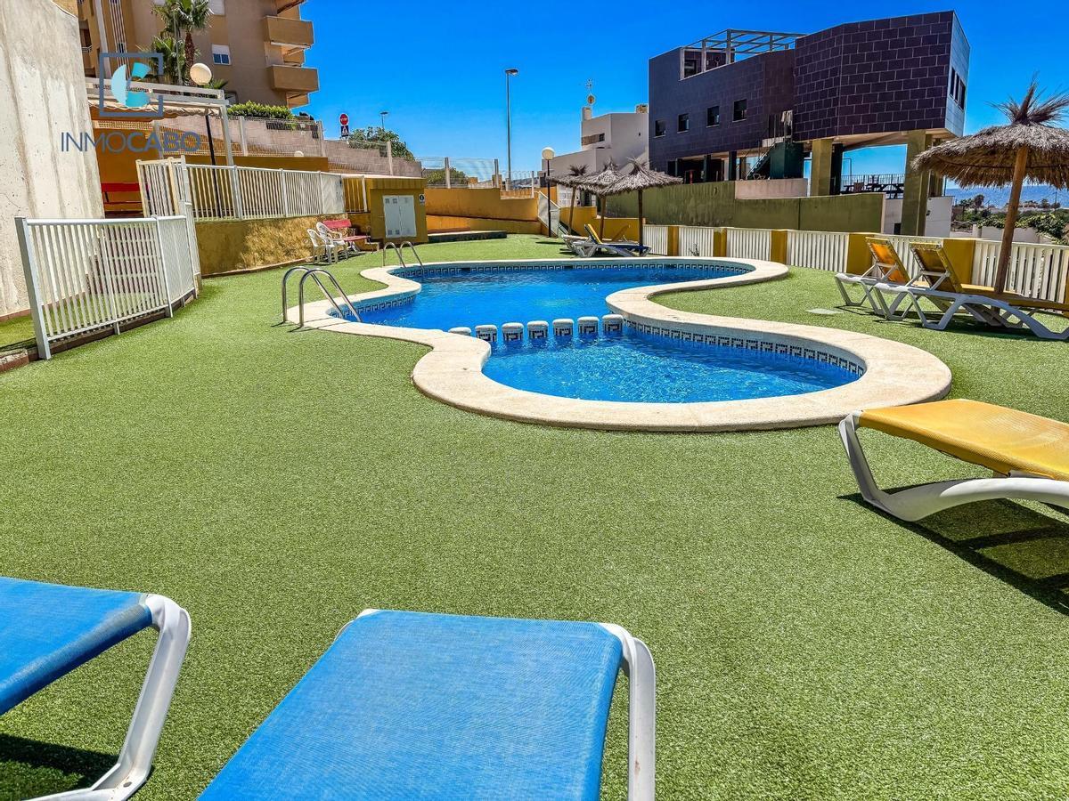 Piso con piscina en Cala Reona, Cartegena