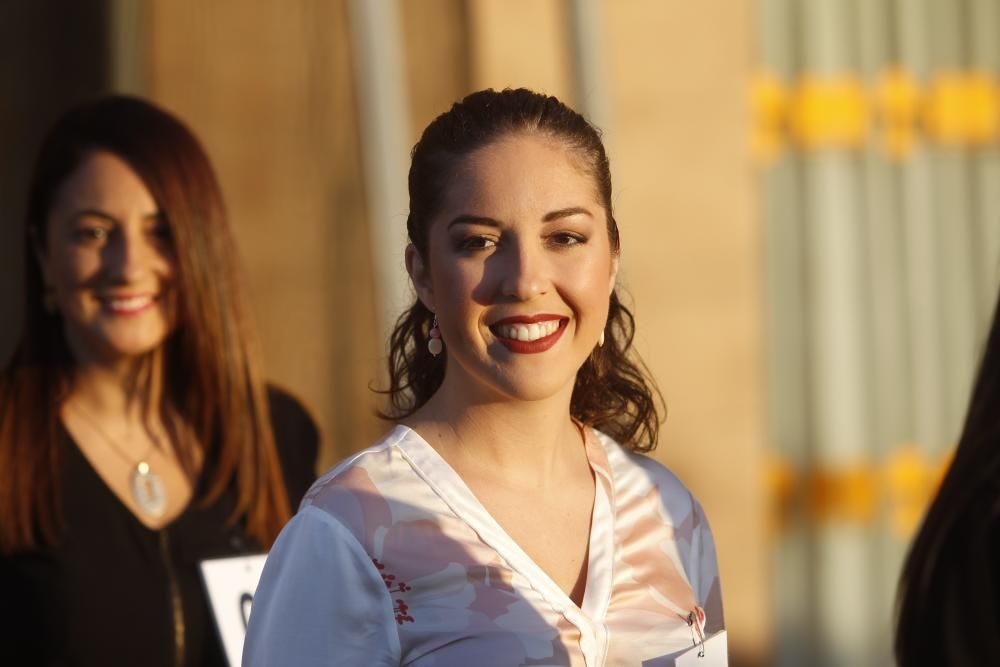 Visita de las candidatas a fallera mayor de València a la casa Ronald McDonald