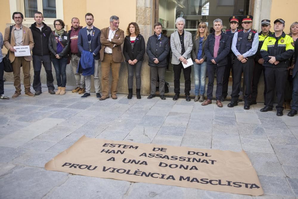 Minuts de silenci a Blanes