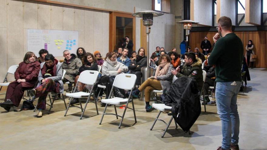 Jornada sobre las verbenas celebrada anteayer en Vedra.