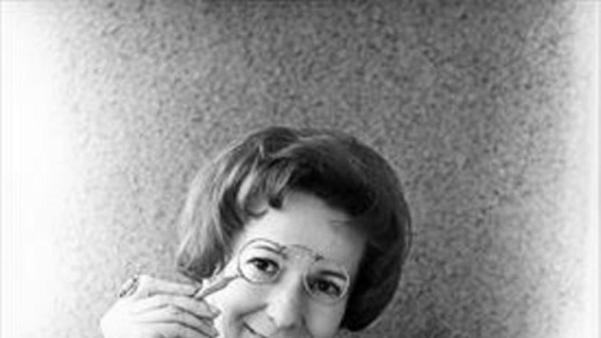 La escritora polaca Wislawa Szymborska, en una fotografía de la década de los sesenta.