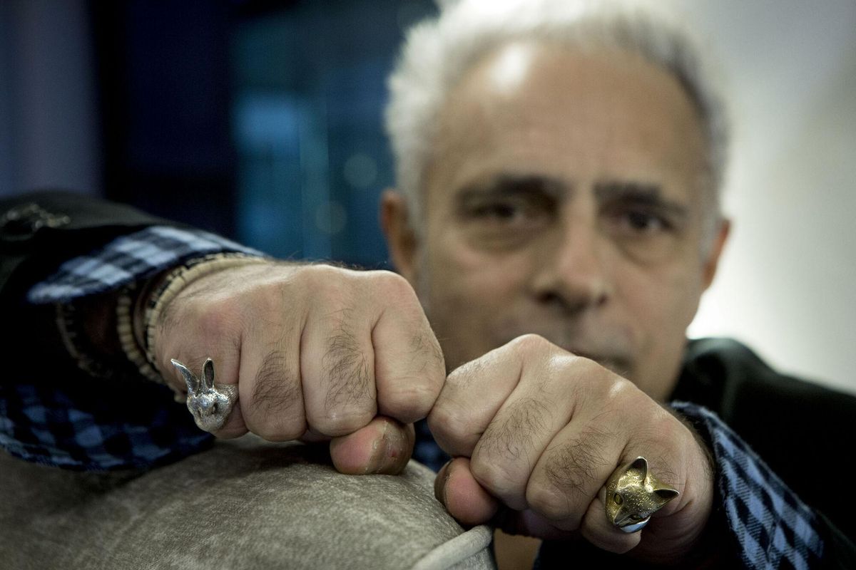 Barcelona 12/11/2014 icult entrevista con el escritor Hanif Kureishi por su novela La ultima palabra Foto Ferran Nadeu. PUBLICADA EPC 16/11/2014 P 62 -63