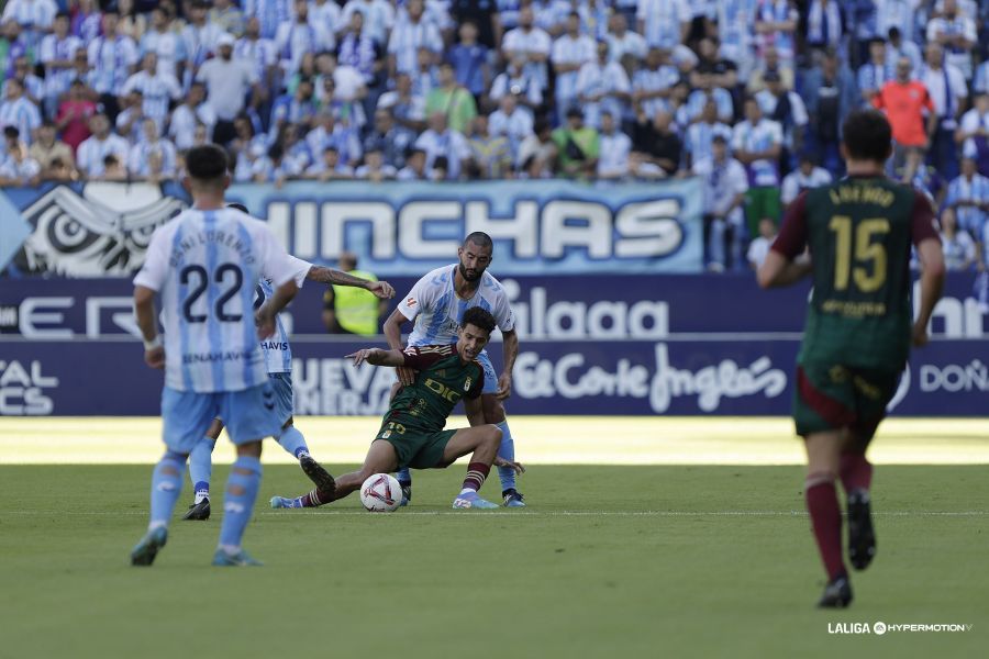 EN IMÁGENES: El empate del Oviedo en su visita a Málaga (0-0)