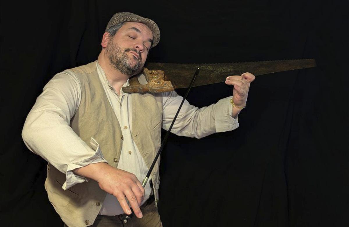 Fran Campos, nunha actuación.