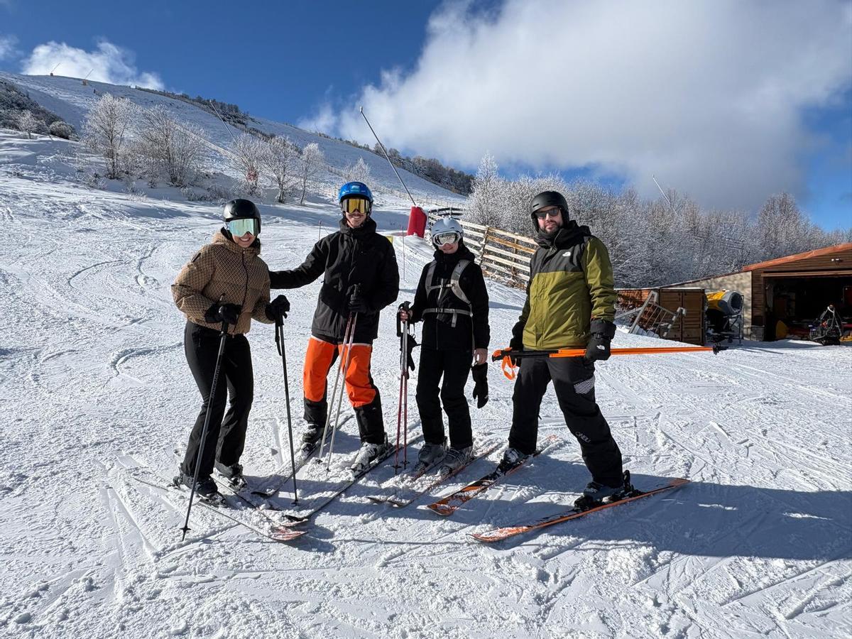 Una jornada de nieve y esquí en Leitariegos