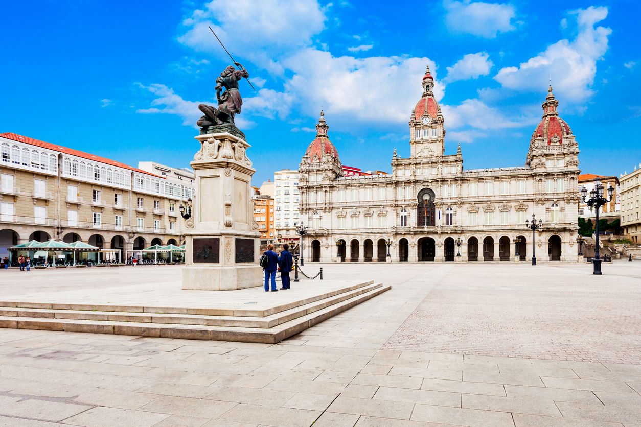 Plaza de María Pita, A Coruña.