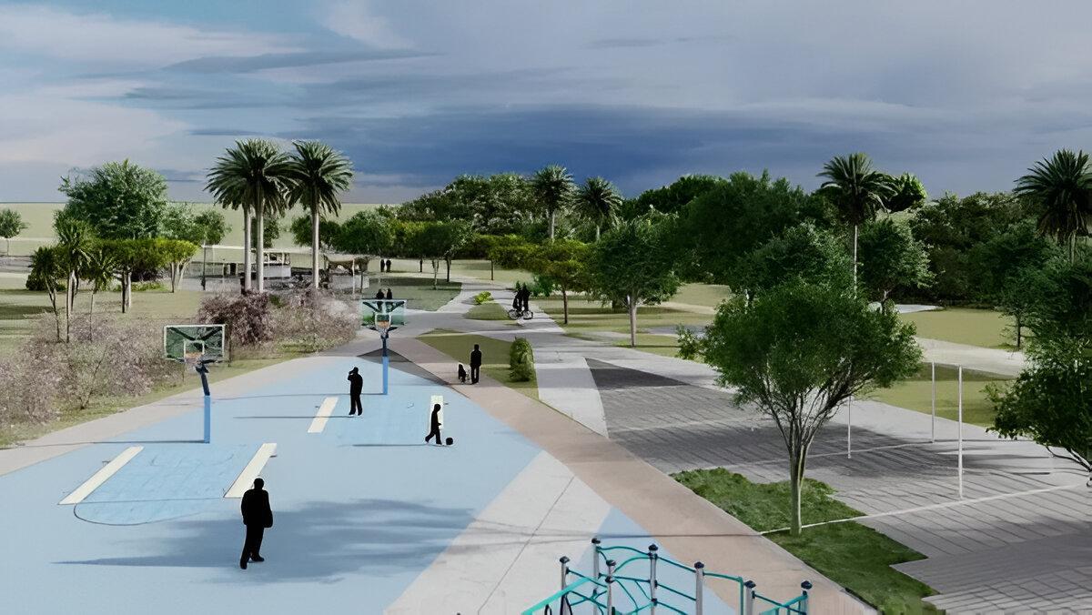 Recreación del proyecto del parque de Frank Capra