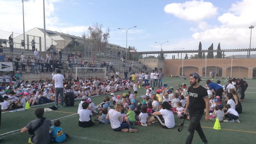 500 niños corren contra el hambre en Son Moix