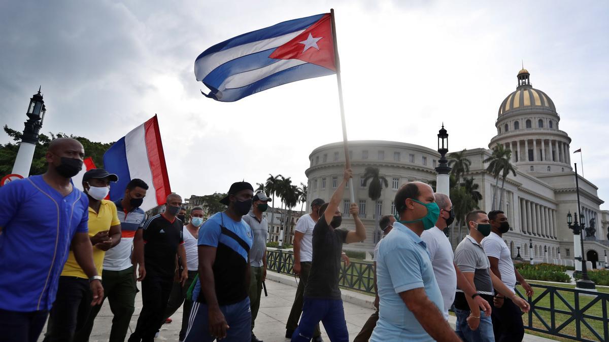 Protestas en Cuba