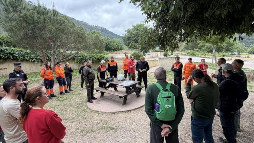 Alzira pone a prueba la respuesta ante emergencias con un simulacro de incendio en la Murta