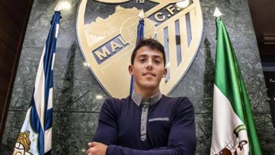 El joven extremo zurdo castellonense Pablo Fornals renovó con el Málaga por tres años más.