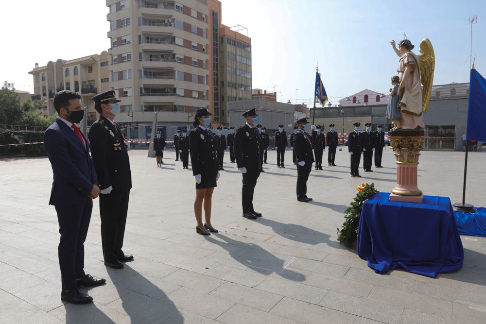 Acto institucional por el Patrón del Cuerpo Nacional de Policía en Sagunt.