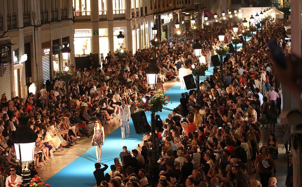 Desfile de presentación de la Pasarela Larios 2018