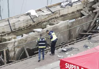 Clamor de afectados por el derrumbe: «Es incomprensible que aún no haya culpables del accidente del Marisquiño»