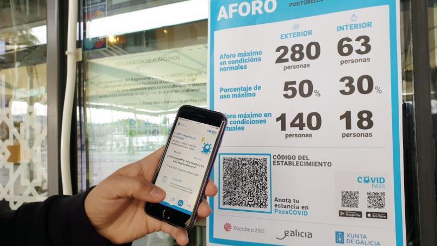 Uno de los establecimientos de hostelería de la ciudad que ya dispone del código QR