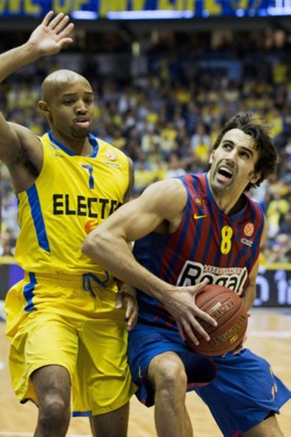 Maccabi Electra, 77 - Barça Regal, 82