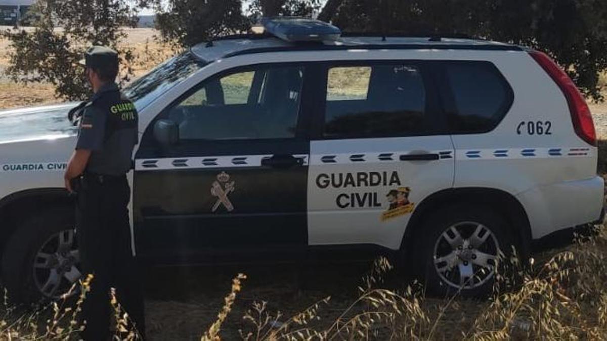 Una patrulla de la Guardia Civil.