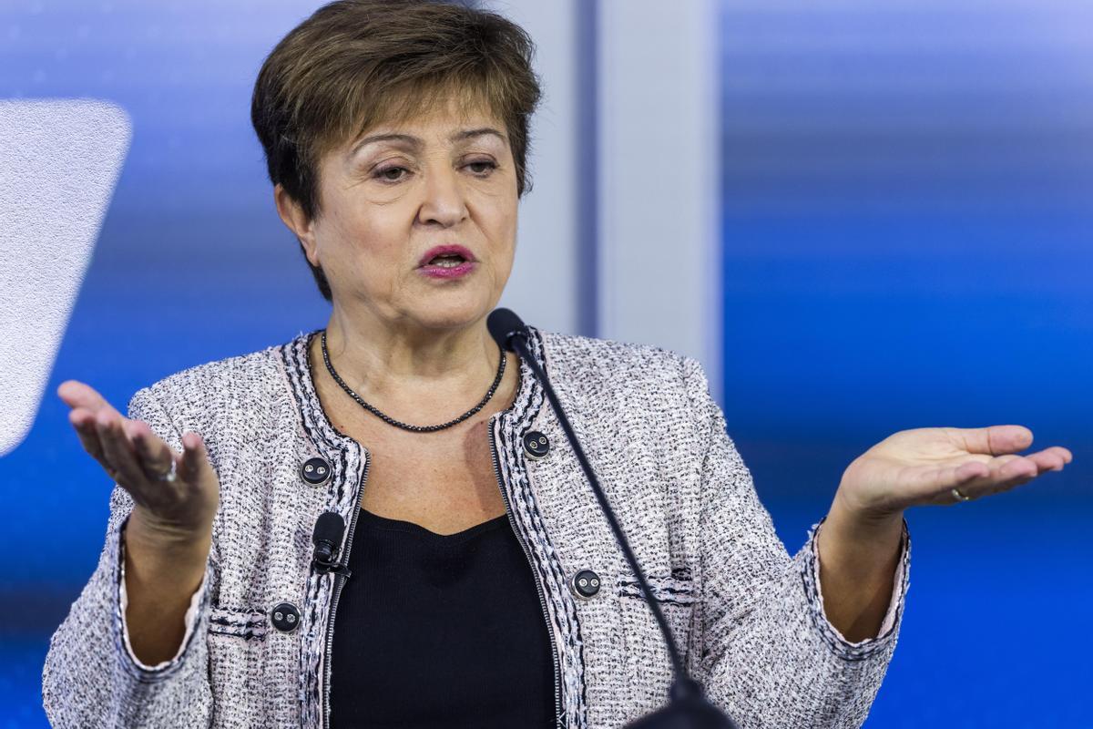 IMF Director Kristalina Georgieva speaks on global economy