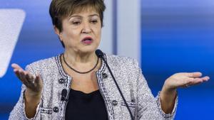 IMF Director Kristalina Georgieva speaks on global economy