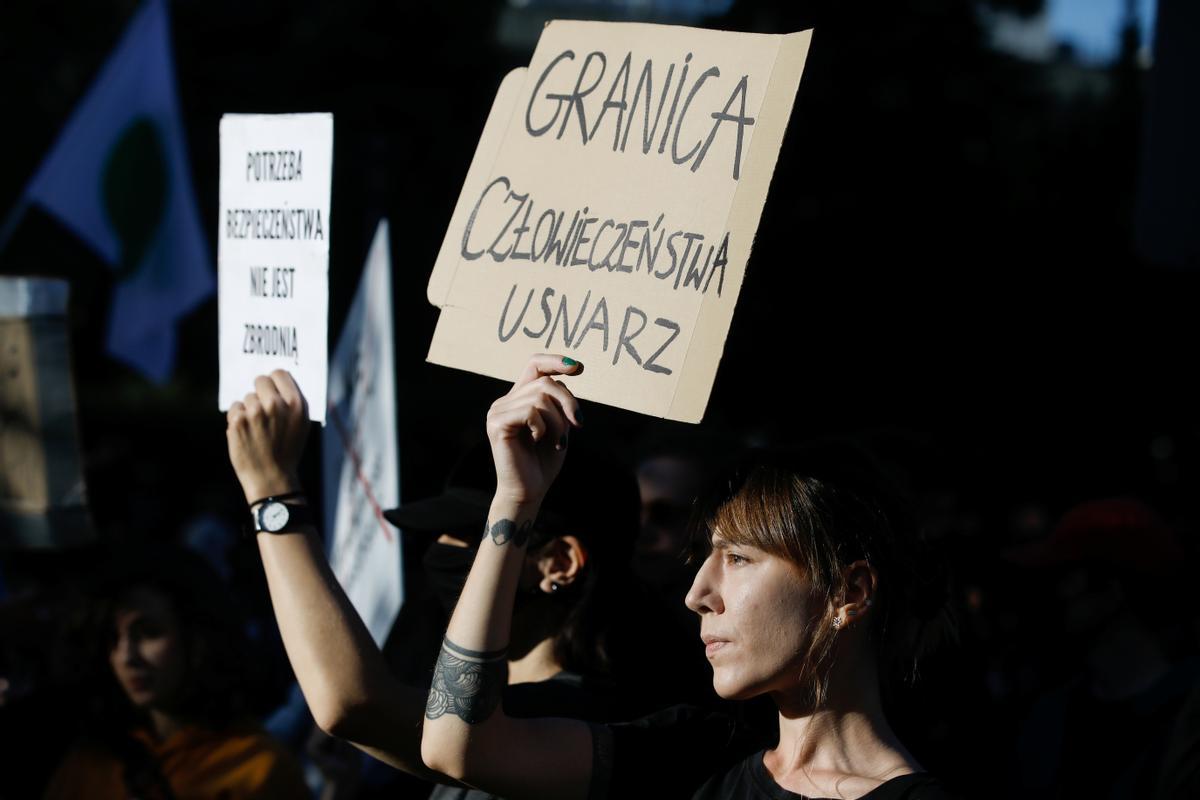 Tensió a la frontera bielorussa per l’augment de refugiats