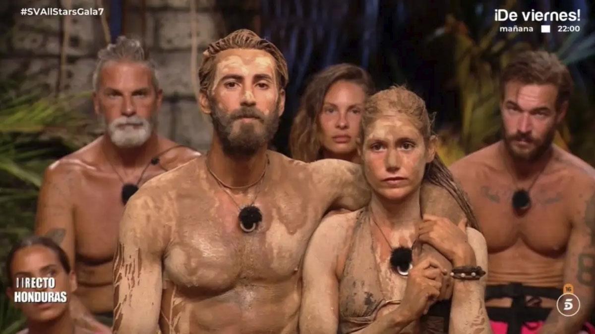 Iván González y Miri en 'Supervivientes All Stars'