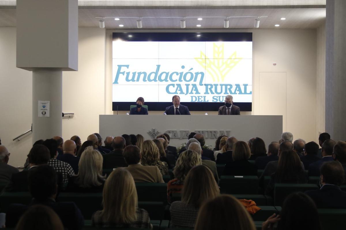 Acto de inauguración del nuevo centro cultural de Caja Rural del Sur.