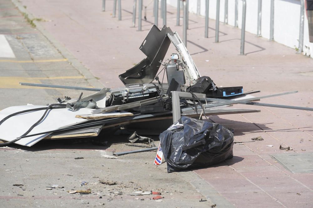 Rebenten un caixer a Sant Antoni de Calonge