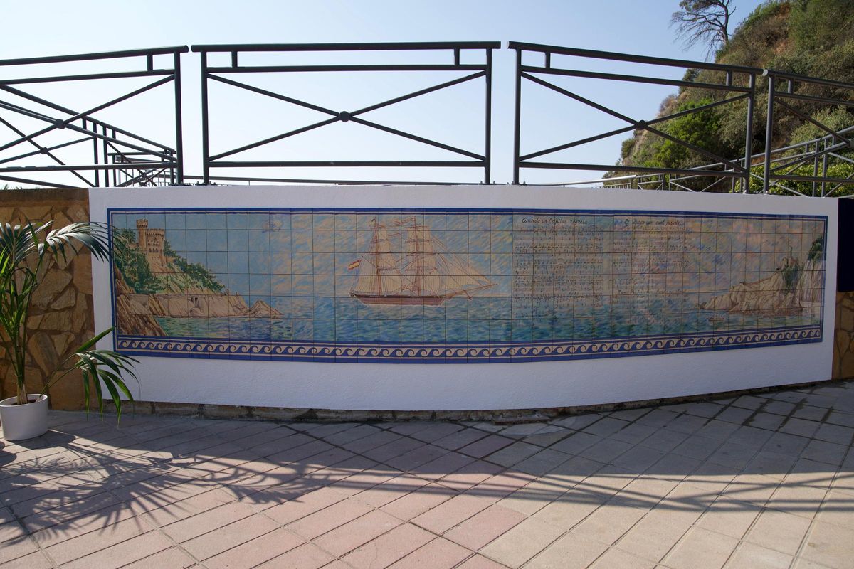 Inauguren a Lloret un mural dedicat a La Bella Dolores.