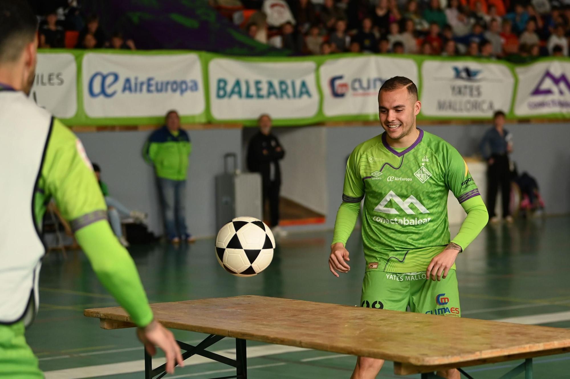 1.500 niños de Calvià disfrutan con el Mallorca Palma Futsal