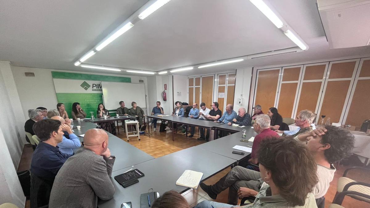 Las entidades participantes en la Mesa de Diálogo por el Agua.