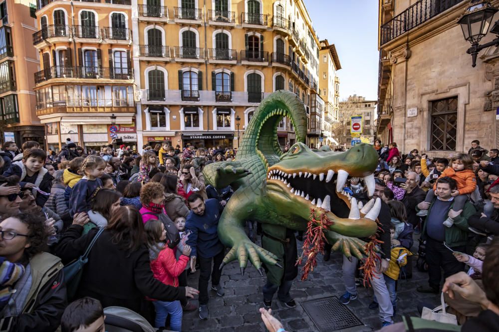 Palma inicia las Fiestas de Sant Sebastià